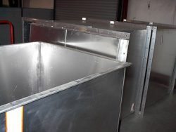 Fabricating Nested Sheet Metal Paper Holder — K & E Sheet Metal